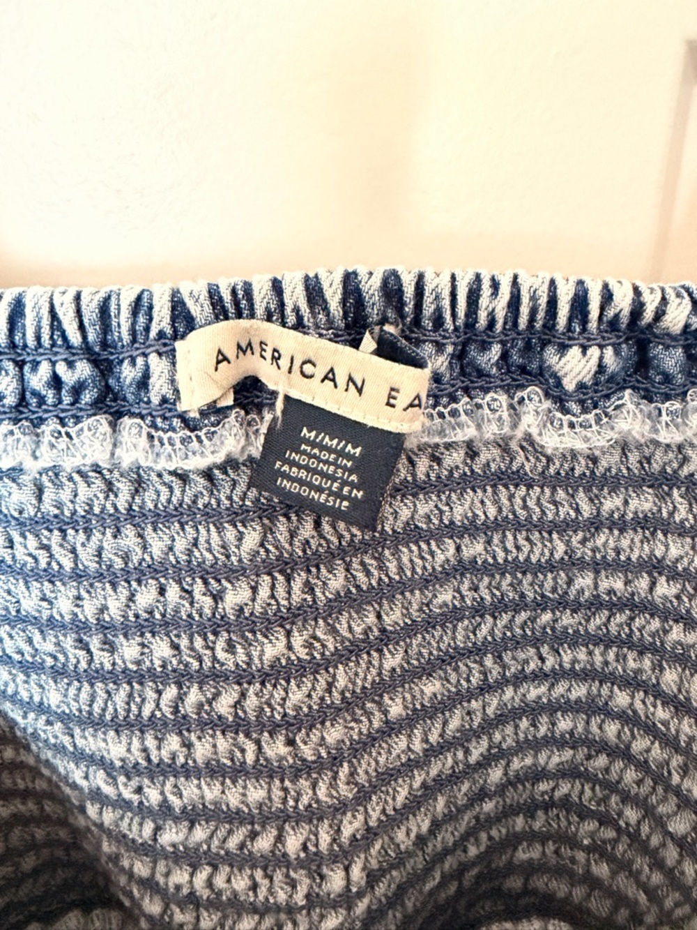 AE Denim Corset Mini Dress - Picture 6 of 8